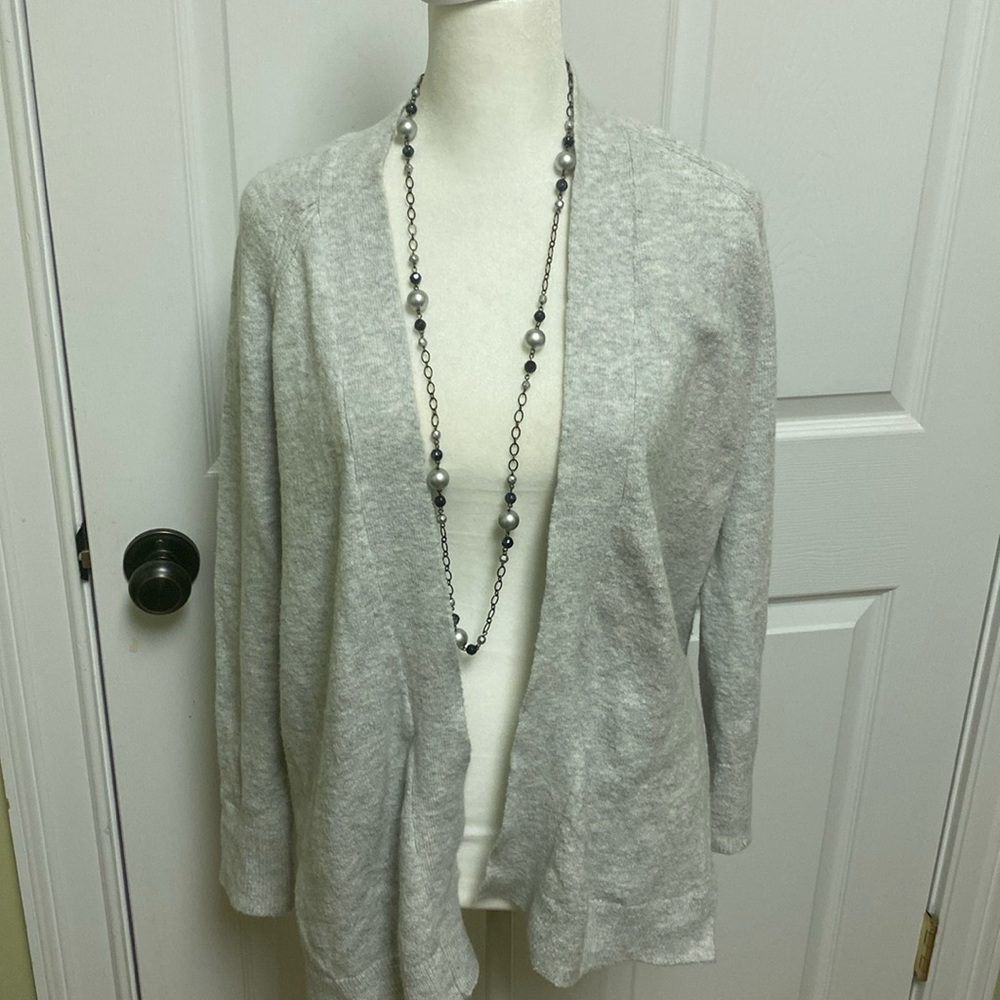 Loft grey cardigan. Size MP